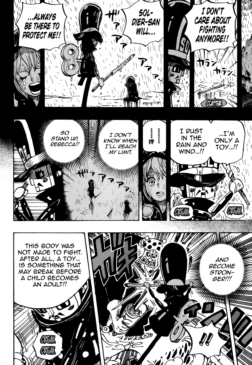 One Piece, Chapter 733 image 16